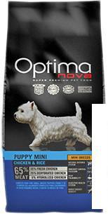 Корм для собак Optimanova Puppy Mini Chicken & Rice 2 кг - фото 1 - id-p224845071