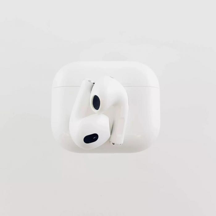 Apple AirPods (3rd generation) with Wireless Charging Case, Model A2565 A2564 A2566 (Восстановленный) - фото 4 - id-p225048051