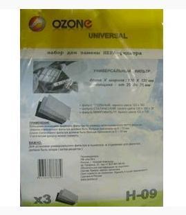 OZONE microne H-09 набор универсальных фильтров для замены HEPA-фильтра - фото 1 - id-p225151379