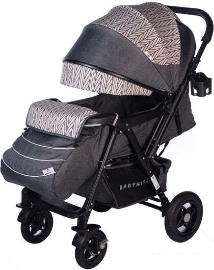 Коляска прогулочная «книга» Babyhit Sense Plus (arrow grey) - фото 1 - id-p224868564