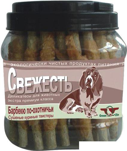 Лакомство для собак GreenQZin Лакомство Свежесть барбекю по-охотничьи 750 г - фото 1 - id-p224869289