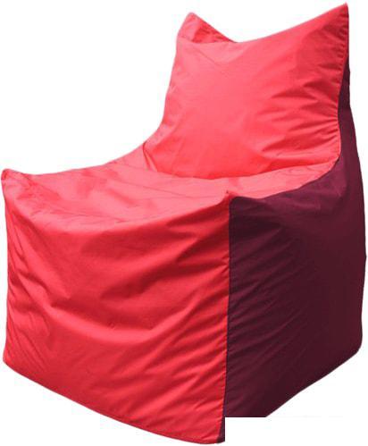 Кресло-мешок Flagman Фокс Ф2.1-180 (красный/бордовый)