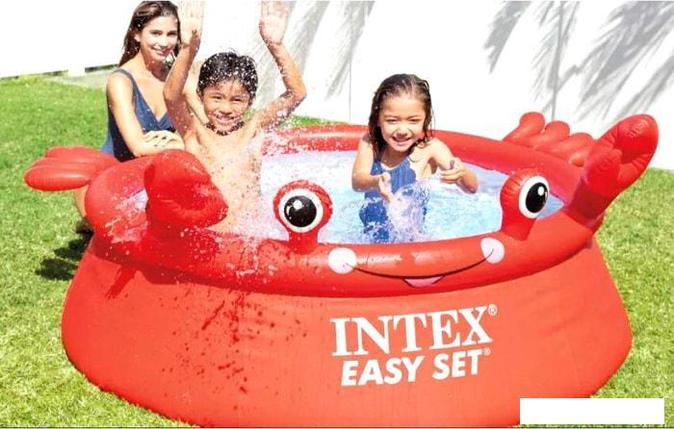 Надувной бассейн Intex Easy Set Веселый Краб 26100 (183х51), фото 2