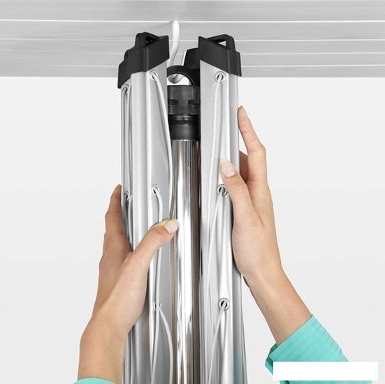 Сушилка для белья Brabantia Topspinner 310768 40 м (серый металлик) - фото 4 - id-p224853466