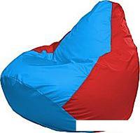 Кресло-мешок Flagman Груша Медиум Г1.1-279 (голубой/красный)