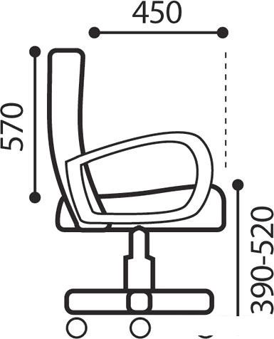 Кресло Brabix Prestige Ergo MG-311 (кожзам, черный) - фото 2 - id-p224851963