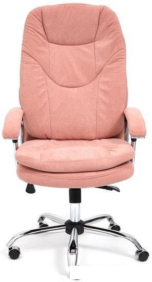 Кресло TetChair Softy LUX (флок, розовый) - фото 2 - id-p224851976