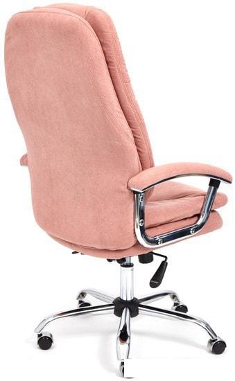 Кресло TetChair Softy LUX (флок, розовый) - фото 3 - id-p224851976