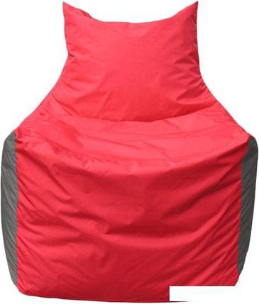 Кресло-мешок Flagman Фокс Ф2.1-170 (красный/темно-серый), фото 2