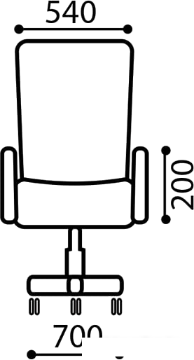 Кресло Brabix Strike EX-525 (кожзам/ткань TW, черный) - фото 5 - id-p224851989