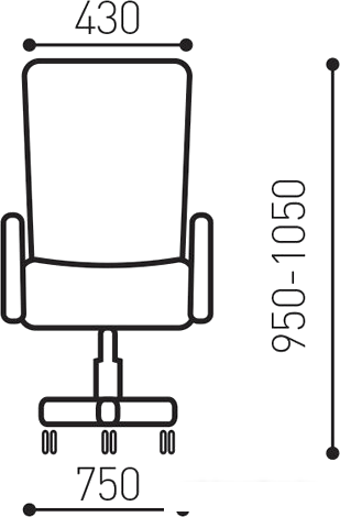 Кресло Brabix Wings MG-304 (черный) - фото 6 - id-p224852007