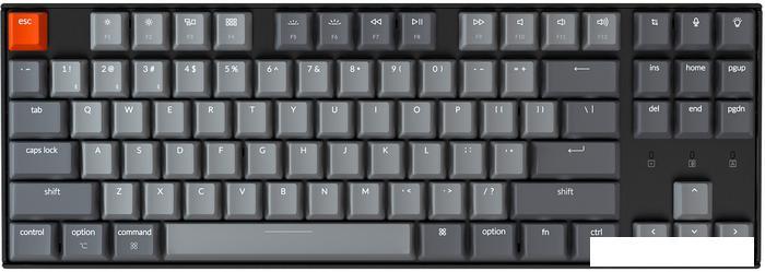 Клавиатура Keychron K8 White LED K8-G1-RU (Gateron G Pro Red) - фото 2 - id-p225074263