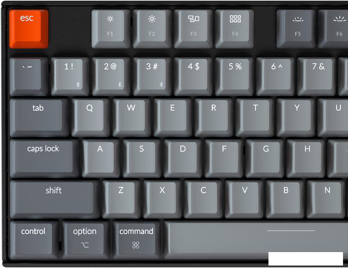 Клавиатура Keychron K8 White LED K8-G1-RU (Gateron G Pro Red) - фото 3 - id-p225074263