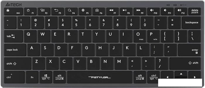 Клавиатура A4Tech Fstyler FX51 (серый), фото 2