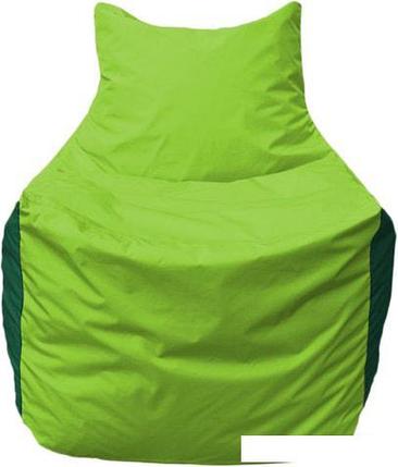 Кресло-мешок Flagman Фокс Ф2.1-185 (салатовый/темно-зеленый), фото 2