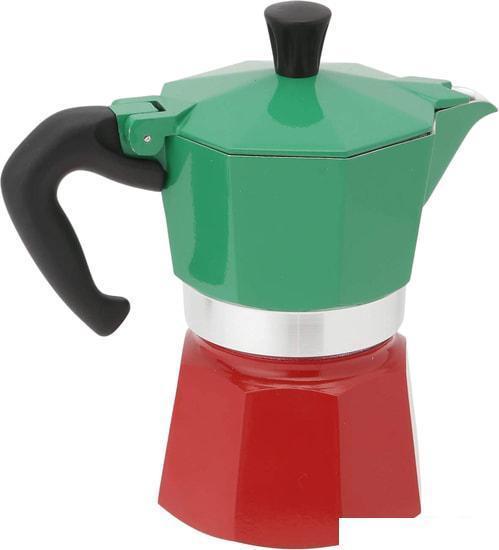 Гейзерная кофеварка Bialetti Moka Express Tricolor (3 порции) - фото 3 - id-p224850782
