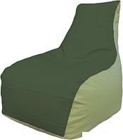 Кресло-мешок Flagman Бумеранг Б1.3-13 (зеленый/оливковый)