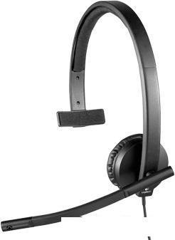 Наушники с микрофоном Logitech USB Headset Mono H570e