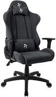 Кресло игровое AROZZI Torretta Soft Fabric, на колесиках, ткань, темно-серый [torretta-sfb-dg]