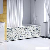 Фронтальный экран под ванну Comfort Alumin Жемчужная мозаика 1.5