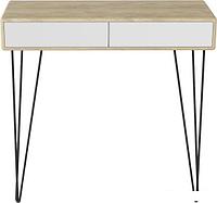 Консольный стол Калифорния мебель Телфорд (дуб сонома/белый)