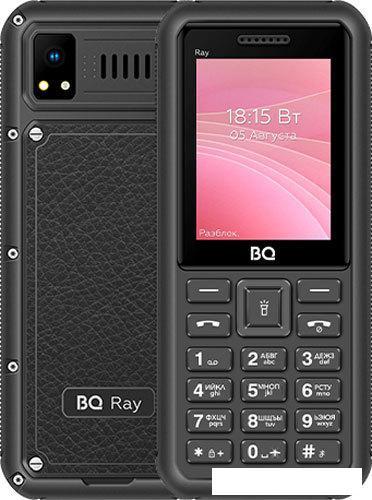 Кнопочный телефон BQ-Mobile BQ-2454 Ray (серый)