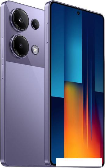 Смартфон POCO M6 Pro 12GB/512GB с NFC международная версия (фиолетовый) - фото 4 - id-p225074416