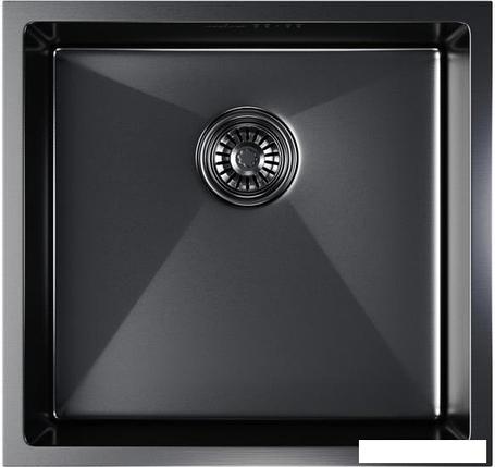 Кухонная мойка Mixline 548565 (черный графит, 3 мм), фото 2
