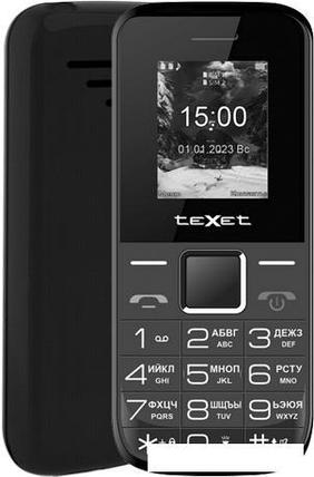 Кнопочный телефон TeXet TM-206 (черный), фото 2