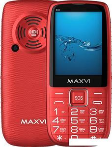 Кнопочный телефон Maxvi B32 (красный)