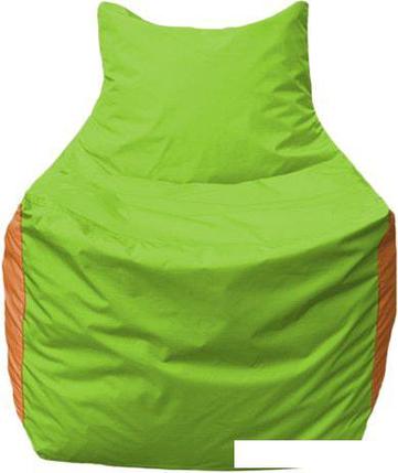 Кресло-мешок Flagman Фокс Ф2.1-163 (салатовый/оранжевый), фото 2