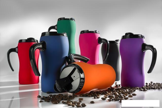 Термокружка Colorissimo Thermal Mug 0.45л (зеленый) [HD01-GR], фото 2