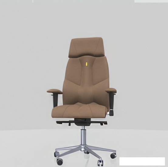 Кресло Kulik System Business (азур, карамель с подголовником) - фото 2 - id-p225072857
