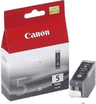 Картридж-чернильница (ПЗК) Canon PGI-5BK Twin, фото 2