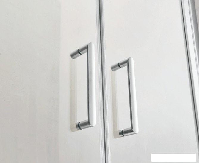 Душевая дверь Adema Nap Duo-90 (прозрачное стекло) - фото 3 - id-p224851055