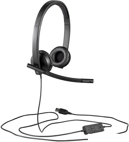 Наушники с микрофоном Logitech USB Headset Stereo H570e - фото 4 - id-p224977851