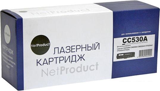 Картридж NetProduct N-CC530A/№718 (аналог HP CC530A, Canon 718 Black), фото 2