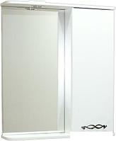 СанитаМебель Шкаф с зеркалом Джаст 12.650 (правый)