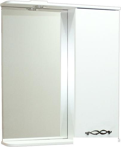 СанитаМебель Шкаф с зеркалом Джаст 12.650 (правый) - фото 1 - id-p225071191