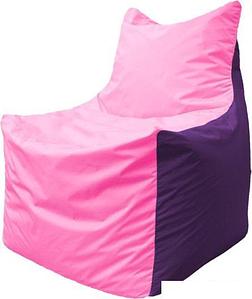 Кресло-мешок Flagman Фокс Ф2.1-191 (розовый/фиолетовый)