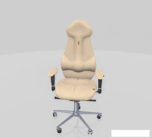 Кресло Kulik System Imperial (азур, кремовый с подголовником) - фото 2 - id-p225072989