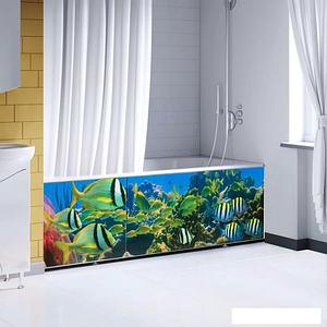 Фронтальный экран под ванну Comfort Alumin Коралловый риф 3D 1.7