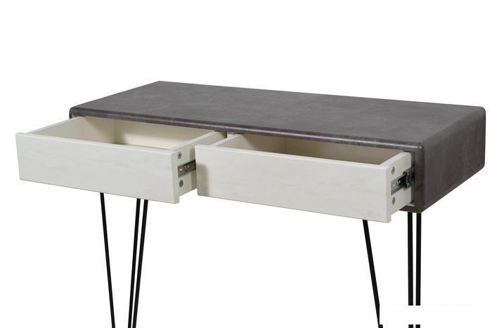 Консольный стол Калифорния мебель Телфорд (серый бетон/белый бетон) - фото 5 - id-p224895899