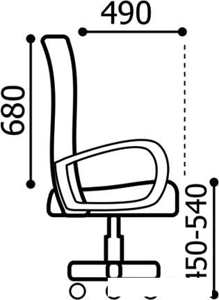 Кресло Brabix Praktik EX-279 (ткань JP/кожзам, черный) - фото 7 - id-p224852538