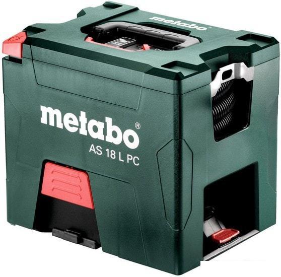 Пылесос Metabo AS 18 L PC (2 аккумулятора) - фото 3 - id-p224851182