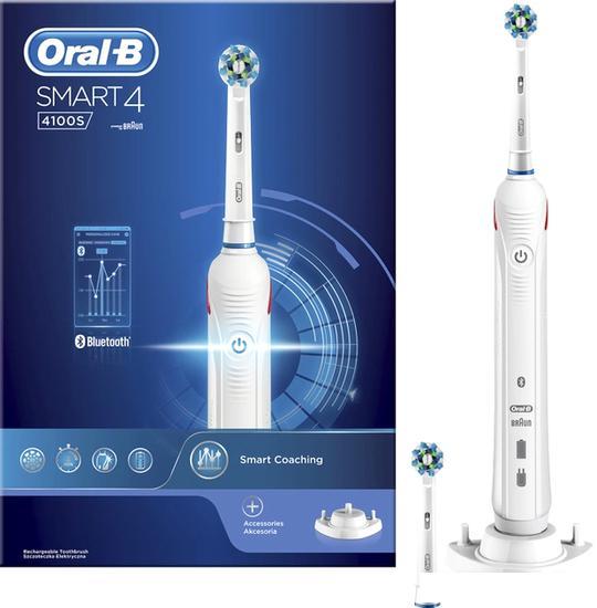 Электрическая зубная щетка Oral-B Smart 4 4100S 4210201203872 - фото 1 - id-p225071332