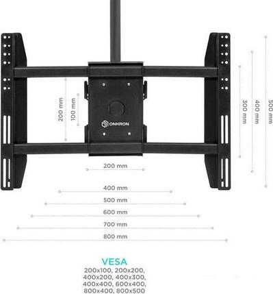 Кронштейн Onkron N4L (черный), фото 2