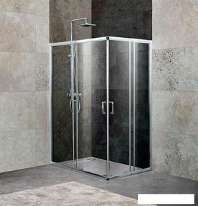 Душевой уголок BelBagno UNIQUE-A-2-85/100-P-Cr 85-100х85-100 (матовое)