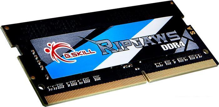 Оперативная память G.Skill Ripjaws 8GB DDR4 SODIMM PC4-25600 F4-3200C22S-8GRS, фото 2