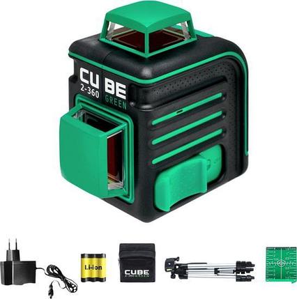 Лазерный нивелир ADA Instruments Cube 2-360 Green Professional Edition А00534, фото 2